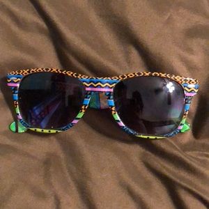 Aztec multi color sunglasses